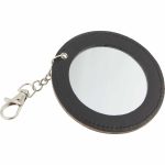 Recycled PU Travel Mirror Bag Charm - 1