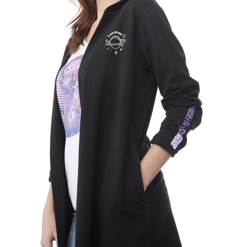Womens ASHLAND Knit Hooded Cardi - 5