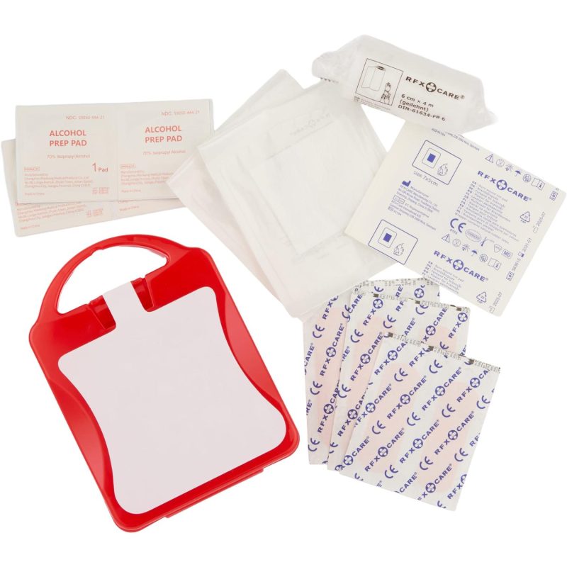 21-Piece First Aid Kit with Recycled Case - 5
