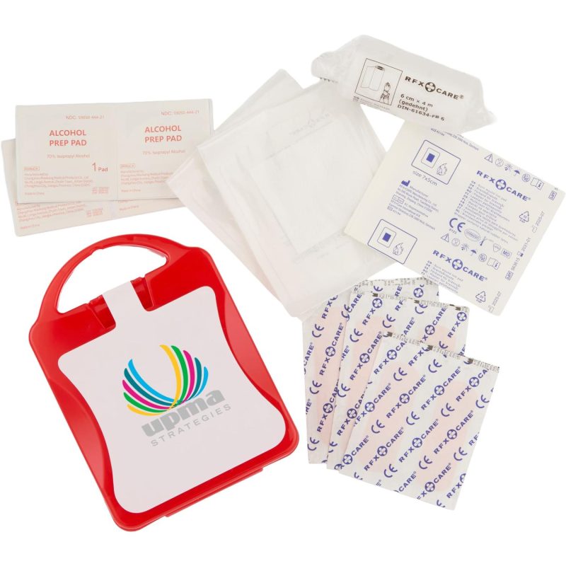 21-Piece-First-Aid-Kit-with-Recycled-Case-SM-1476 21-Piece First Aid Kit with Recycled Case