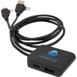 5-IN-1 Charging Cable with USB-A/C Hub - 2