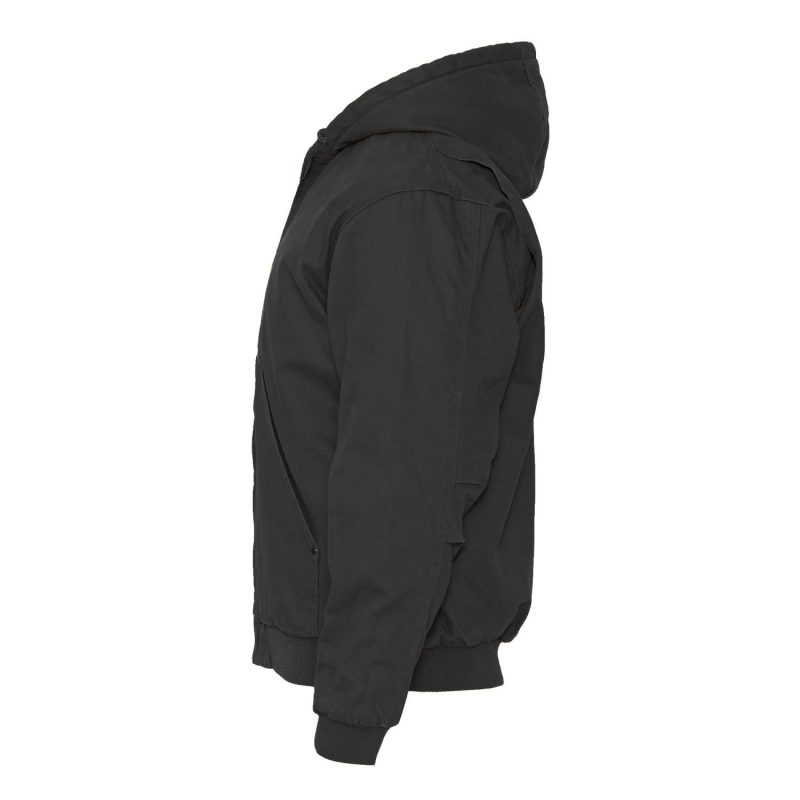 Berne Heartland Washed Duck Hooded Work Jacket - 6