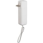 ETL Listed 5000 mAh 20W PD Power Bank with AC Plug - 8