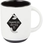 Isaac Ceramic Mug w/ Rubber Bottom 14oz