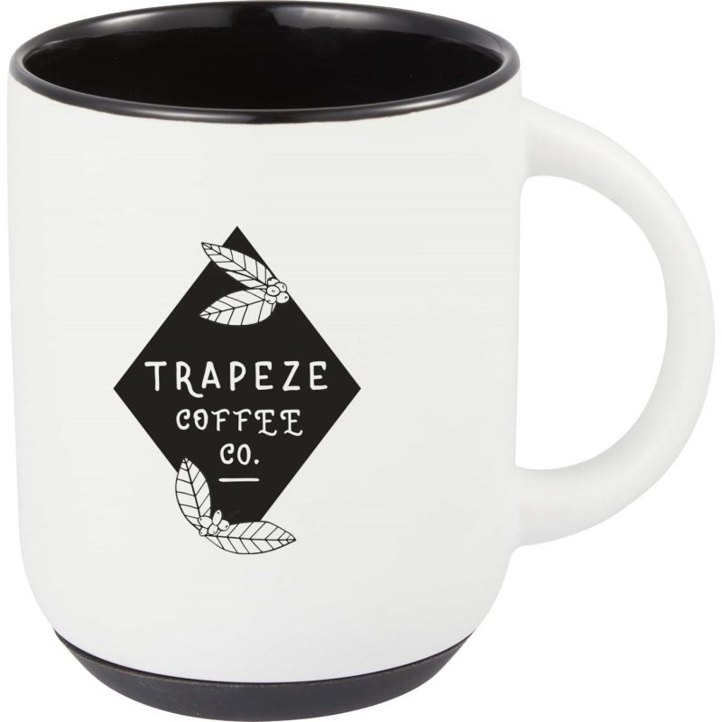 Isaac Ceramic Mug w/ Rubber Bottom 14oz - 2