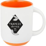 Isaac Ceramic Mug w/ Rubber Bottom 14oz - 5
