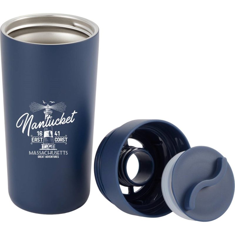Maddie Recycled Vacuum Tumbler w/ 360 Lid 16oz - 9
