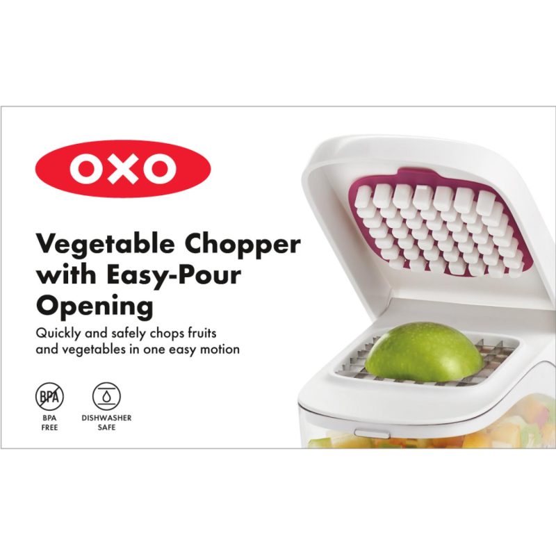 OXO Good Grips Vegetable Chopper w/ Easy-Pour Open - 6