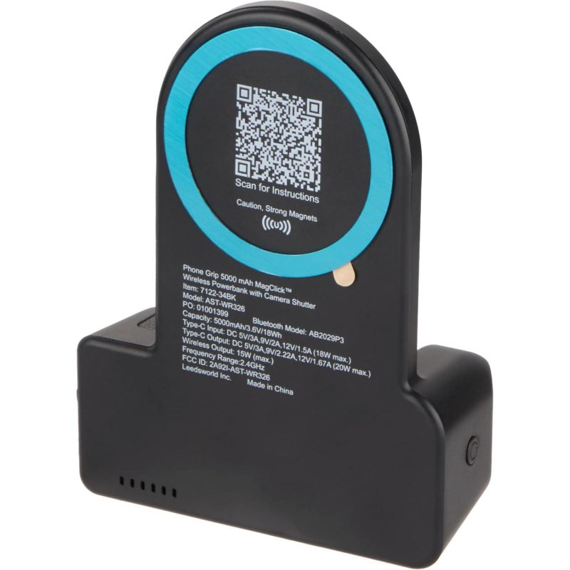 Phone Grip 5000 mAh MagClick™ Powerbank and Shutte - 8