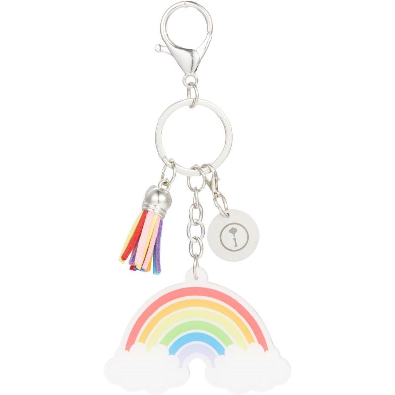 Rainbow-Acrylic-Keychain-SM-2295 Rainbow Acrylic Keychain