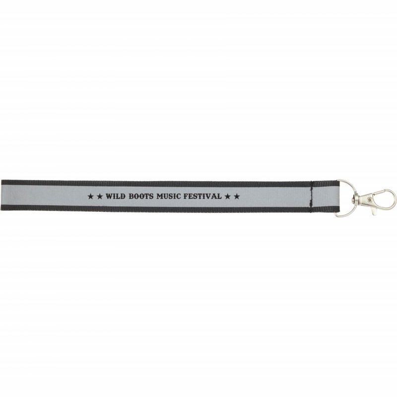 Reflective Recycled Wrist Lanyard