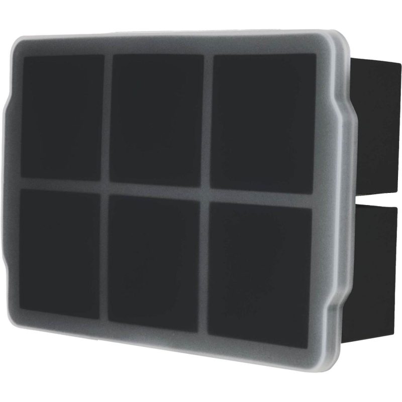 Silicone Ice Cube Tray w/ Lid - 3