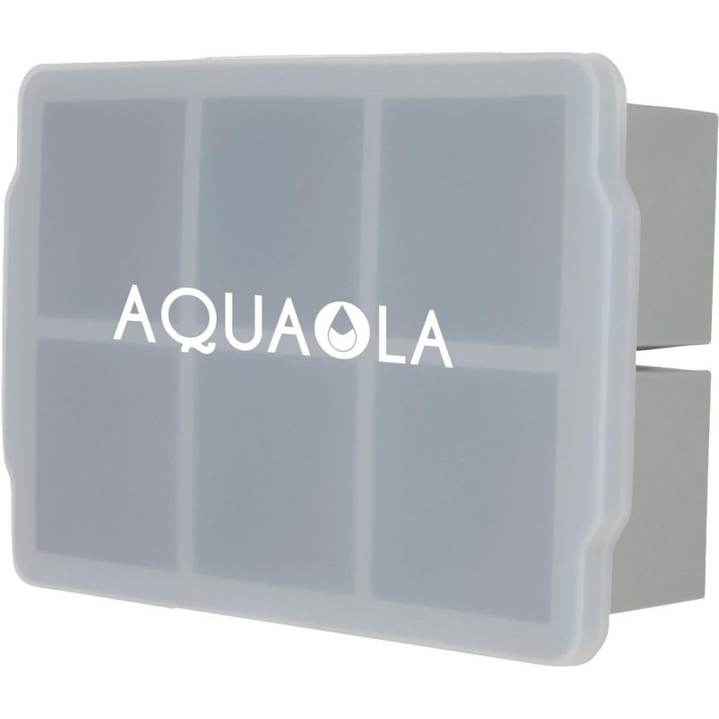 Silicone Ice Cube Tray w/ Lid - 9