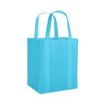 Vespera Recycled Non-Woven Grocery Tote w/Bottom Insert - 2