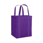 Vespera Recycled Non-Woven Grocery Tote w/Bottom Insert - 3