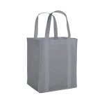 Vespera Recycled Non-Woven Grocery Tote w/Bottom Insert - 8