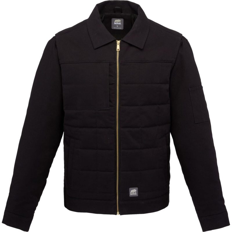 Berne Quilted Gasoline Jacket - Men's - 2