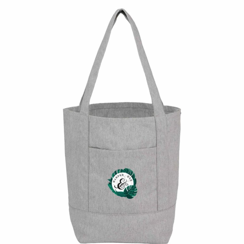 Mini 6oz Recycled Cotton Canvas Tote - 8