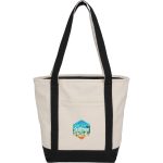 Recycled 12oz Zip Top Canvas Tote