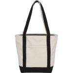Recycled 12oz Zip Top Canvas Tote - 6