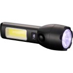 Solar Powered Rechargeable COB Flashlight - 4