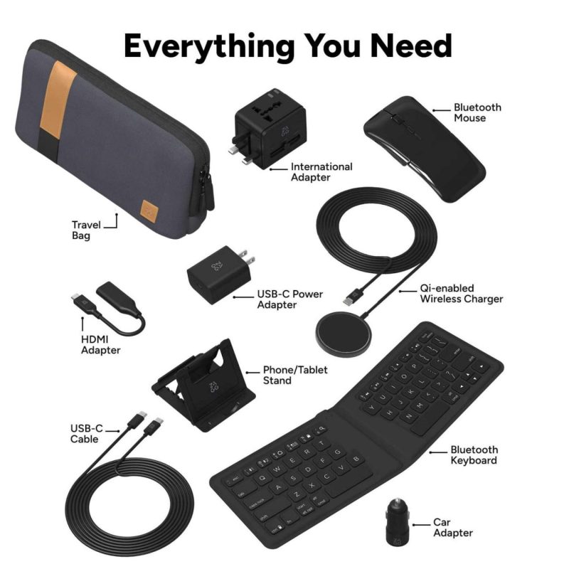 Zagg Desktop Essentials Travel Kit - 6