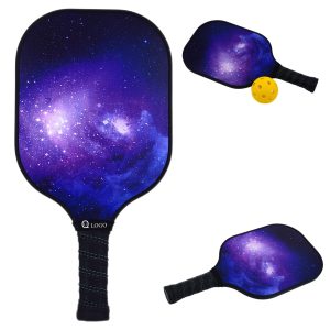 15.5X7.9X0.4" Carbon Fibre Pickleball Paddle