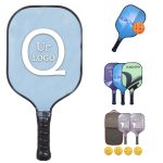 15.7 X 7.6" Carbon Fiber Pickleball Paddle Set