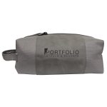 Canvas & Leatherette Dopp Bag