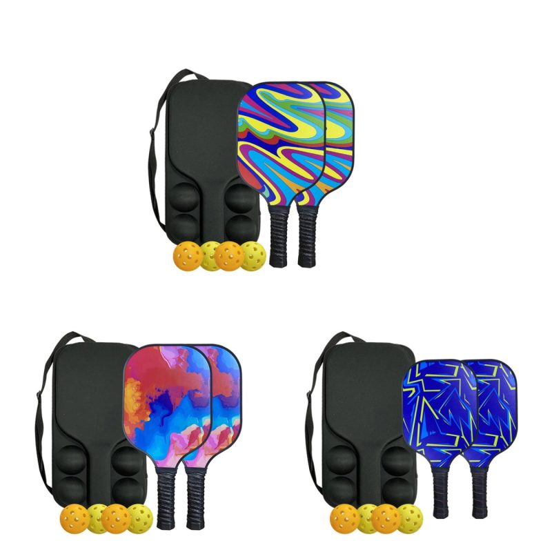 Carbon Fiber Performance Pickleball Paddles Set - 2