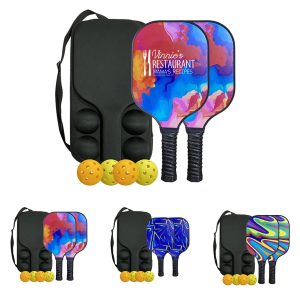 Carbon Fiber Performance Pickleball Paddles Set