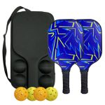 Carbon Fiber Performance Pickleball Paddles Set - 4