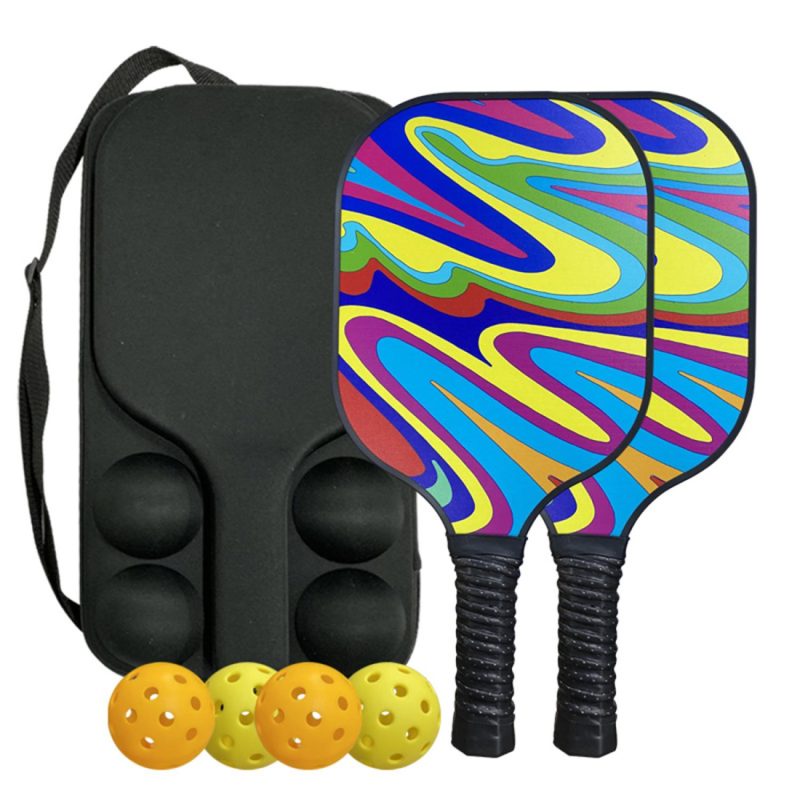Carbon Fiber Performance Pickleball Paddles Set - 5