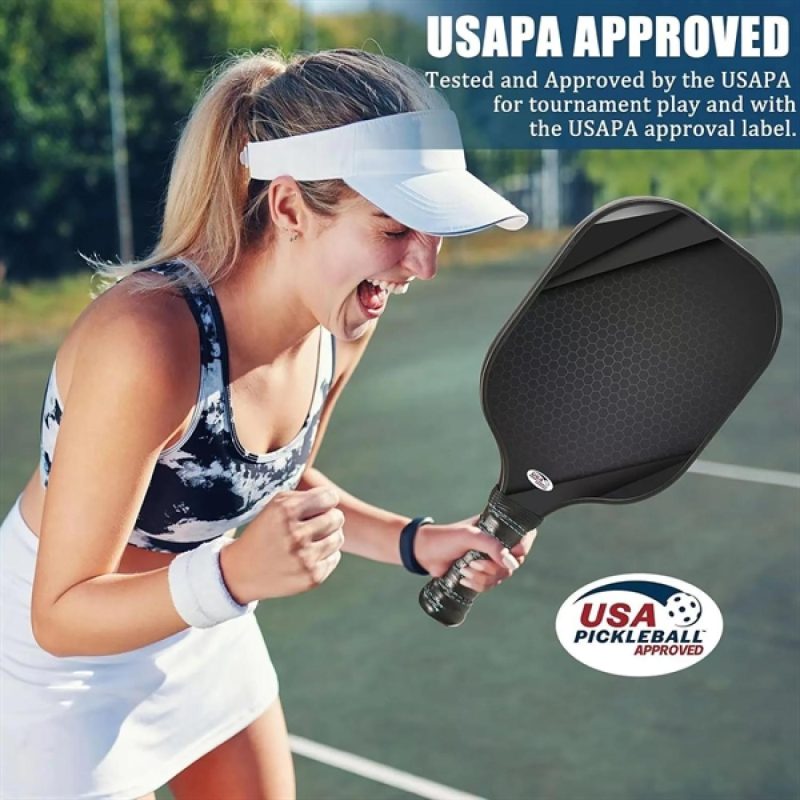 Carbon Fiber Pickleball Paddle Set - 2