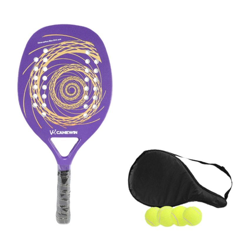 Carbon Fiber Pickleball Paddles W/ Carrying Bag - 5