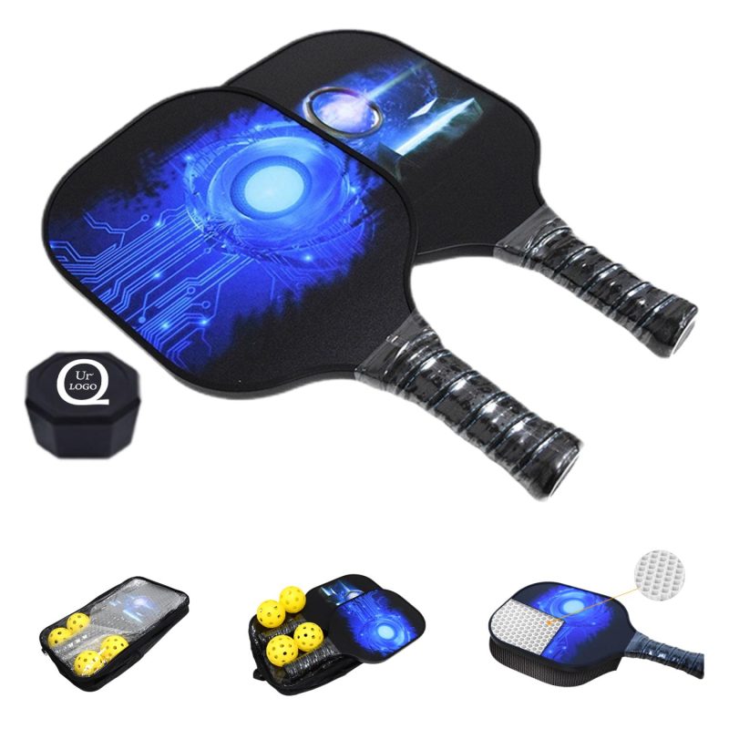 Carbon Fibre Pickleball Paddle Set