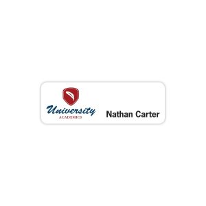 Chicago Plastic Express Name Badge (Standard size 1" x 3")