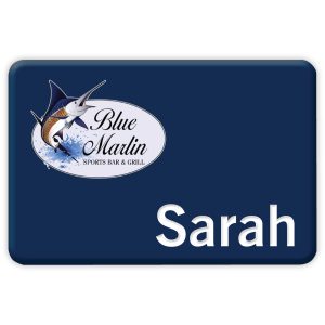 Chicago Plastic Express Name Badge (Standard size 2" x 3")