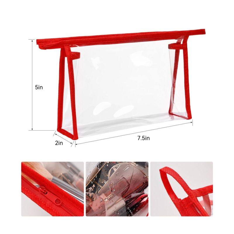 Clear Travel Toiletry Bag - 1