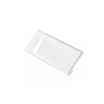 Crystal Clear Acrylic Name Tag Holder With Pin - 1