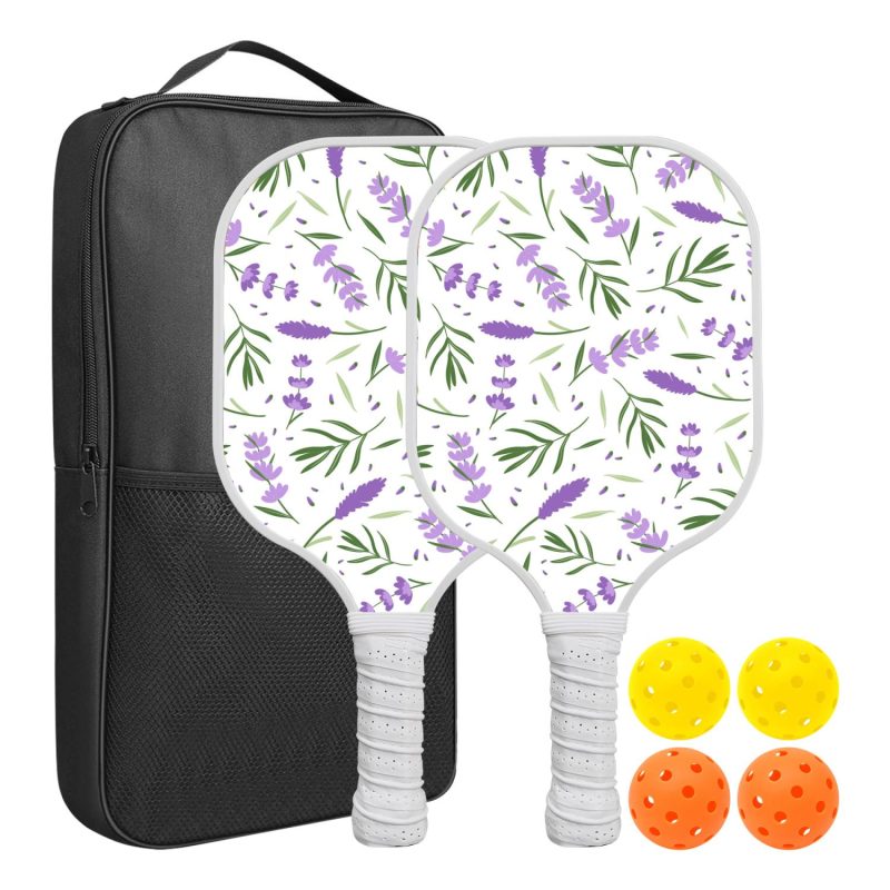 Custom Pickleball Racket Paddle & Ball Set w/Carrying Bag - 3