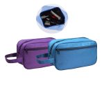 Double Zipper Toiletry Bag w/Carrying Handle - 2