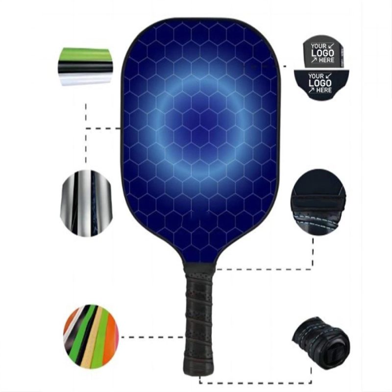 Fiberglass Pickleball Paddle Set for Customized Play Experience - 1