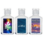 Hands Down 2 oz Clear Sanitizer in Clear Bottle
