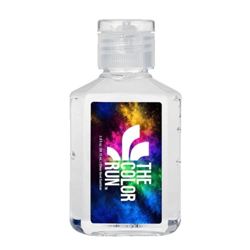 Hands Down 2 oz Clear Sanitizer in Clear Bottle - 3