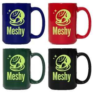 Madrid 15 oz Colored Ceramic Mug