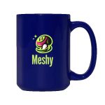 Madrid 15 oz Colored Ceramic Mug - 9
