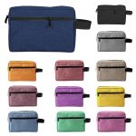 Oxford Waterproof Travel Toiletry Bag W/ Handle - 1