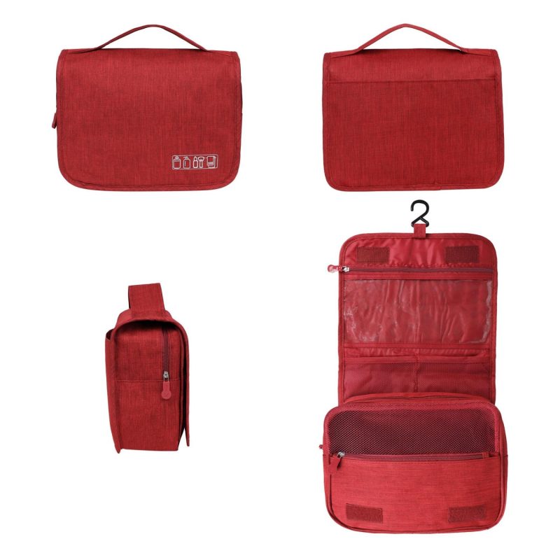 PU Leather Travel Toiletry Bag - 1
