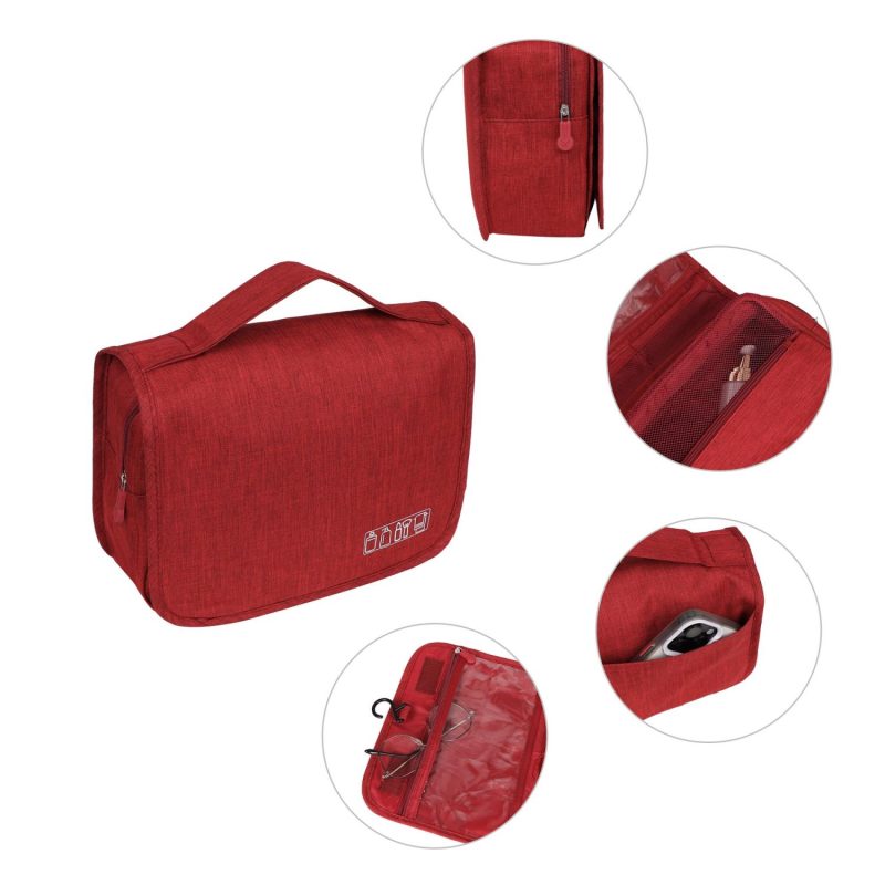 PU Leather Travel Toiletry Bag - 2